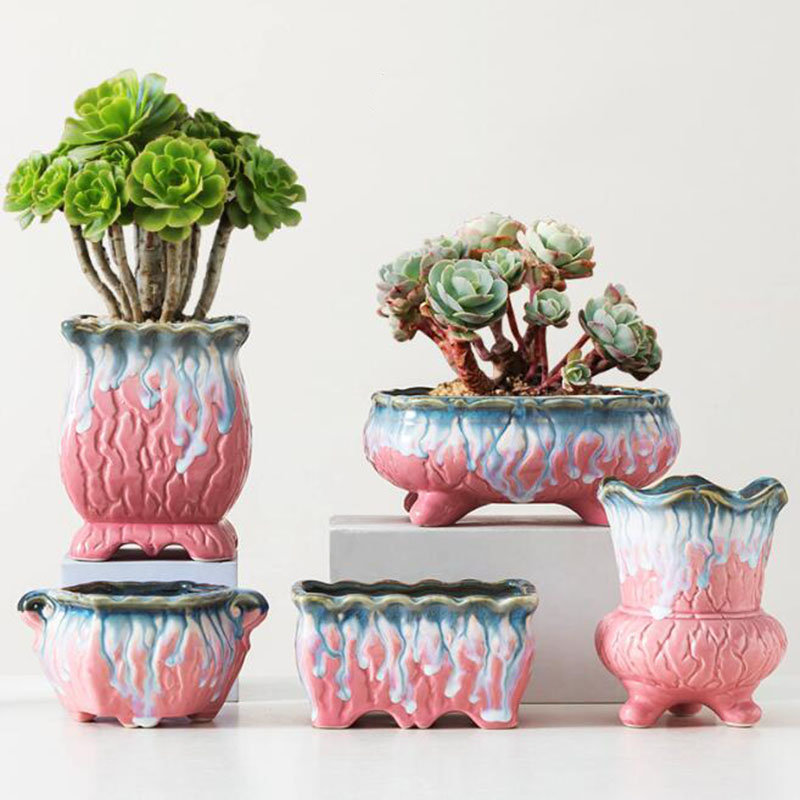 Creative Glazed Flowerpot Succ - Snake Plant Ceramic review and price