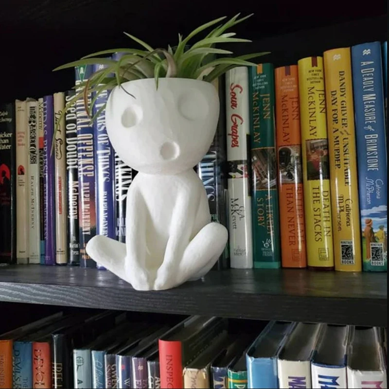 Kawaii Tree Elves Planter Pot  - Snake Plant Ceramic review and price