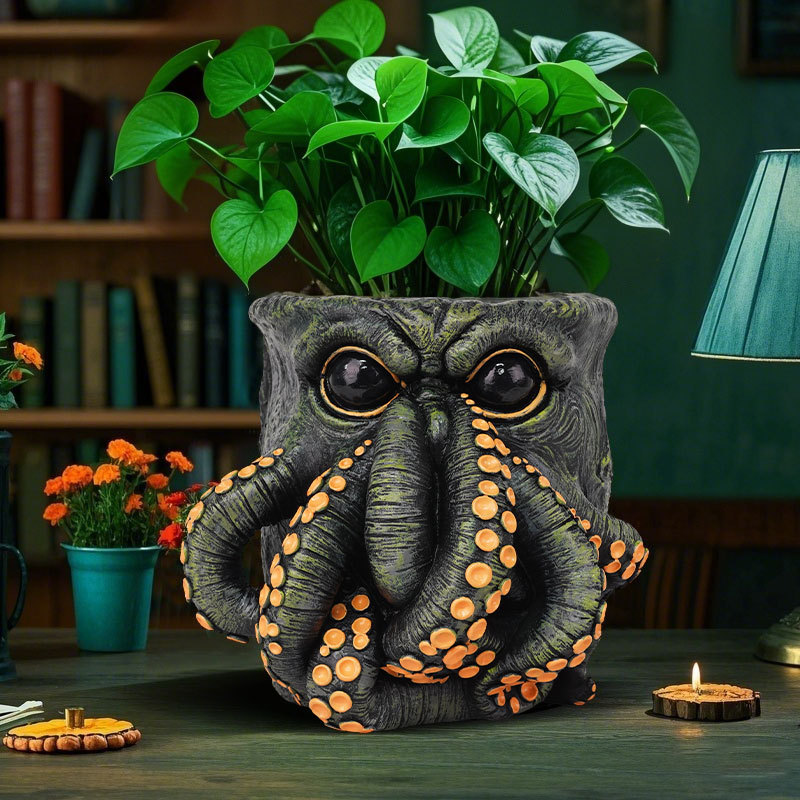Creative Resin Flower Pot - Ti - Snake Plant Ceramic review and price