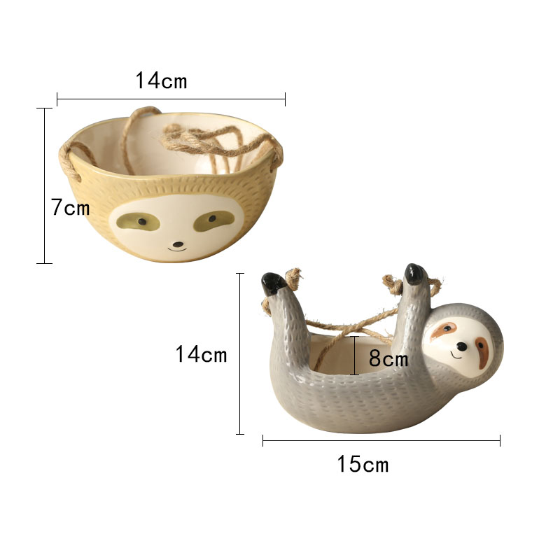 1Pcs Ceramic Hanging Plant Pot - Snake Plant Ceramic review and price