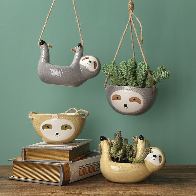 1Pcs Ceramic Hanging Plant Pot - Snake Plant Ceramic review and price
